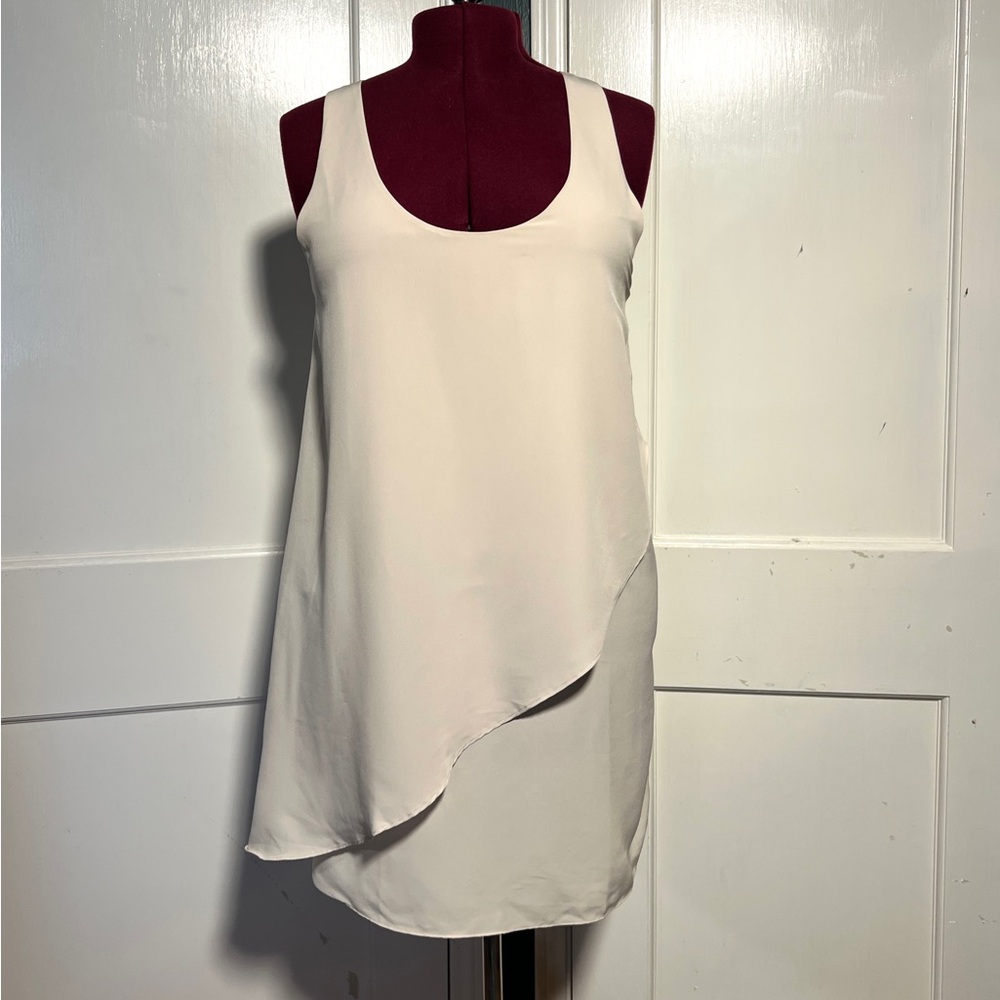 Petticoat Alley Cream Asymmetrical Dress